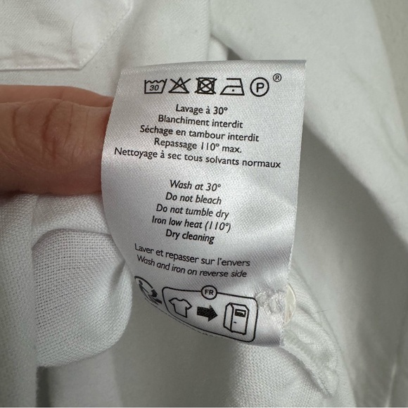 Sezane Tomboy Shirt in White - Picture 6 of 7